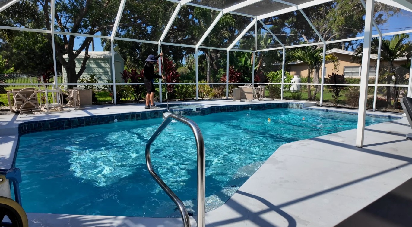 Safe and professionally maintained residential pool in Monterey Park